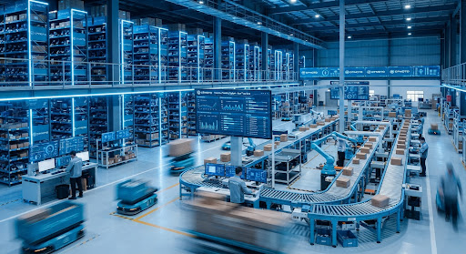 Almacén de CFMOTO con gestión de inventario Odoo implementada por Payra