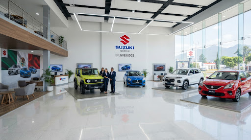 Showroom de Suzuki en México donde Payra implementó Odoo ERP